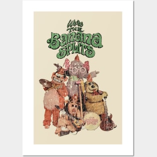 VINTAGE THE BANANA SPLITS Posters and Art